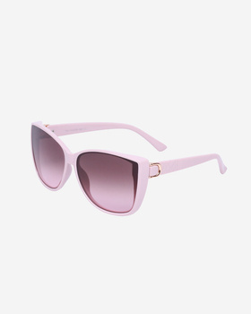 Różowe okulary damskie przeciwsłoneczne Shelovet
